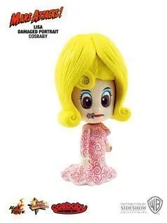 MARS ATTACK COSBABY FIG 8CM LISA DAMAGED                                   