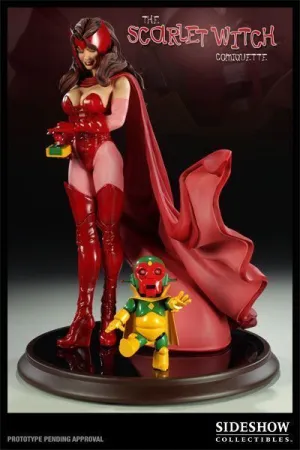 SCARLET WITCH COMIQUETTE ESTATUA RESINA 44CM                               