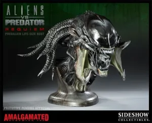 ALIEN VS PREDATOR REQUIEM PREDALIEN BUSTO RESINA 30CM ESC. 1:1             