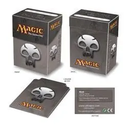 DECK BOX ULTRA PRO MAGIC SIMBOLO MANA NEGRO                                