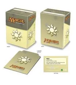DECK BOX ULTRA PRO MAGIC SIMBOLO MANA BLANCO                               