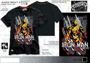IRON MAN CAMISETA JAPAN M                                                  