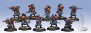 WARMACHINE: KHADOR WINTER GUARD RIFLE CORPS (10)                           