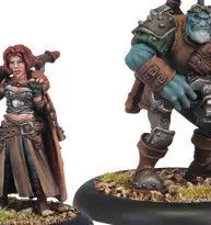 WARMACHINE: MERCENARY DANNON BLYTHE Y BULL                                 