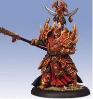 HORDES: SKORNE COMANDANTE TIRANO Y PORTAESTANDARTE                         