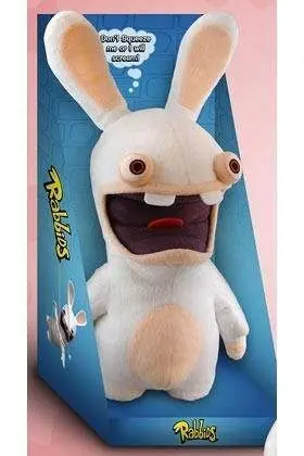 *RAYMAN RAVING RABBIDS PELUCHE 37CM SCREAM BUNNY CON SONIDO                