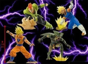 DRAGON BALL Z ACTION POSE 4 FIG 10CM (4 MODELOS)                           