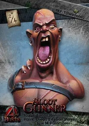 RON & BONES: SLOOT GUNNER BUSTO                                            