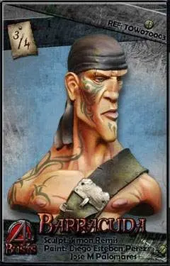 RON & BONES: BARRACUDA BUSTO                                               