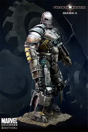 KNIGHT MODELS: IRON MAN MARK-1 ED. LIMITADA DELUXE                         