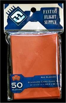 FUNDAS JUEGO DE CARTAS: ROJO (50)                                          