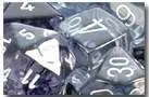 DADO PACK DE 10D10 NEBULA BLACK / WHITE