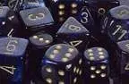 DADO PACK DE 10D10 SCARAB ROYAL BLUE / WHITE