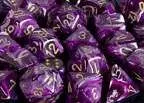 DADO PACK DE 10D10 VORTEX PURPLE / GOLD