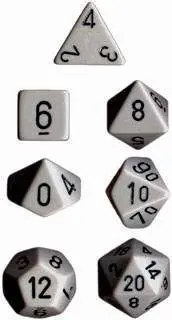 DADO PACK DE 10D10 OPAQUE GREY / BLACK