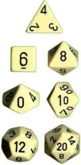 DADO PACK DE 10D10 OPAQUE IVORY / BLACK