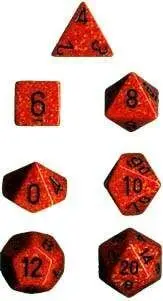 DADO PACK DE 10D10 SPECKLED FIRE