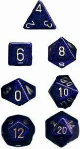 DADO PACK DE 10D10 SPECKLED GOLDEN COBALT