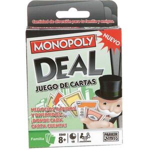 MONOPOLY DEAL JUEGO DE CARTAS                                              