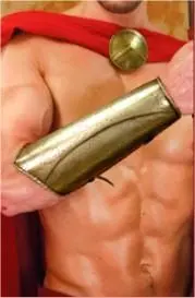 300 PROTECTOR DE BRAZO ESPARTANO ESCALA 1:1 300 PROTECTOR DE BRAZO ESPARTANO ESCALA 1:1