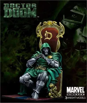 KNIGHT MODELS: DOCTOR DOOM 70MM ED. LIMITADA DELUXE                        