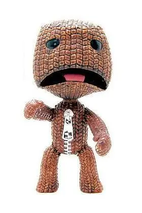 LITTLE BIG PLANET FIGURA 8 CM SACKBOY TRISTE                               