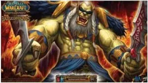 WORLD OF WARCRAFT JCC TAPETE DE JUEGO BATTLEGROUNDS                        