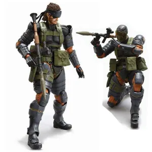 METAL GEAR SOLID PLAY ARTS KAI FIG 25CM VOL.4 - SNAKE BATTLE DRESS         