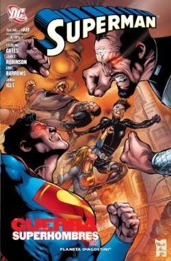 SUPERMAN MENSUAL VOL.2 #048. LA GUERRA DE LOS SUPERHOMBRES 1 DE 3