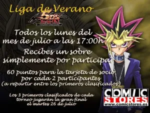 *TORNEO YUGIOH LIGA DE VERANO                                              