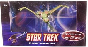 STAR TREK NAVE DE METAL 18CM - KLINGON BIRD OF PREY                        