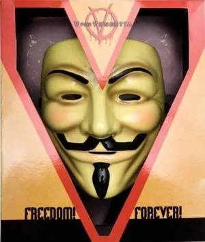 V DE VENDETTA MASCARA DE GUY FAWKES SUPREME EDITION                        