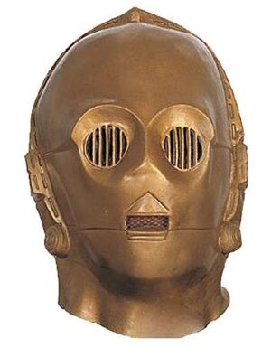 STAR WARS MASCARA VINILO C3PO                                              