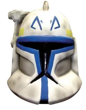 STAR WARS THE CLONE WARS 1/2 MASCARA CLONE TROOPER CAPTAIN REX             