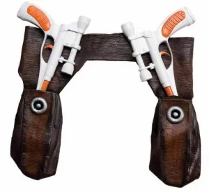 STAR WARS CLONE WARS PISTOLERA CON PISTOLAS CAD BANE                       