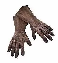 STAR WARS REVENGE OF THE SITH MANOS DE LATEX CHEWBACCA                     