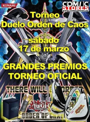 *TORNEO YUGIOH DUELO ORDEN DE CAOS 17/03/2012 10:00H                       