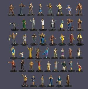 ARKHAM HORROR: MINIATURAS DE INVESTIGADOR: COLECCION COMPLETA              