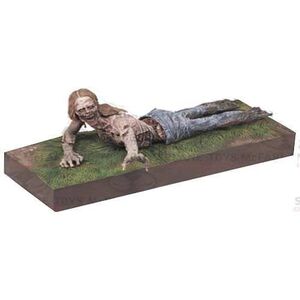 WALKING DEAD FIG 13CM SERIE 2 - BYCICLE GIRL ZOMBIE                        