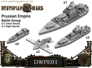 DYSTOPIAN WARS: PRUSSIAN EMPIRE NAVAL GROUP                                