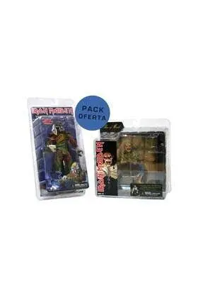 PACK MERCHAN EDDIE PIECE OF MIND+EDDIE FINAL FRONTIER FIG 18 CM IRON MAIDEN
