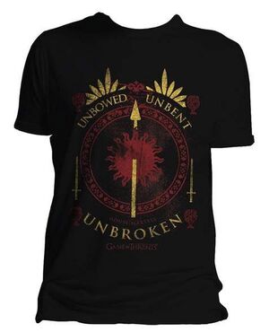 JUEGO DE TRONOS CAMISETA UNBROKEN M                                        