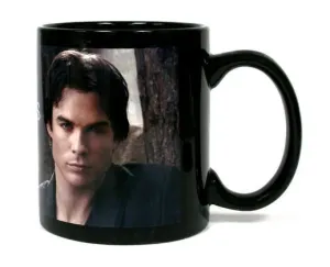 THE VAMPIRE DIARIES DAMON SALVATORE TAZA CERAMICA                          