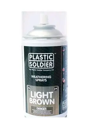 LIGHT BROWN WEATHERING SPRAY                                               