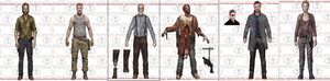 THE WALKING DEAD FIGURAS 13 CM SERIE 6 (6 MODELOS DIFERENTES)              