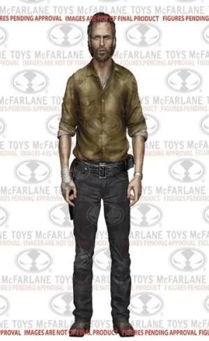THE WALKING DEAD RICK GRIMES FIGURA 13 CM TV VERSION SERIE 6               