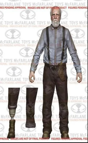 THE WALKING DEAD HERSHEL GREENE FIGURA 13 CM TV VERSION SERIE 6            