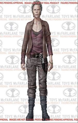 THE WALKING DEAD CAROL PELETIER FIGURA 13 CM TV VERSION SERIE 6            