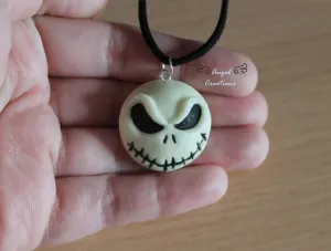 ANGEL CREATIONS COLGANTE CARA JACK SKELLETON                               
