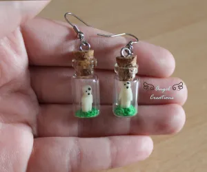 ANGEL CREATIONS PAR PENDIENTES TARRITOS KODAMA ANGEL CREATIONS PAR PENDIENTES TARRITOS KODAMA